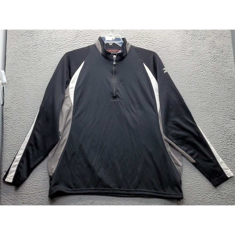 Mizuno Warmalite Baseball Quarter Zip Pullover Men Multicolor Thermal Insulating